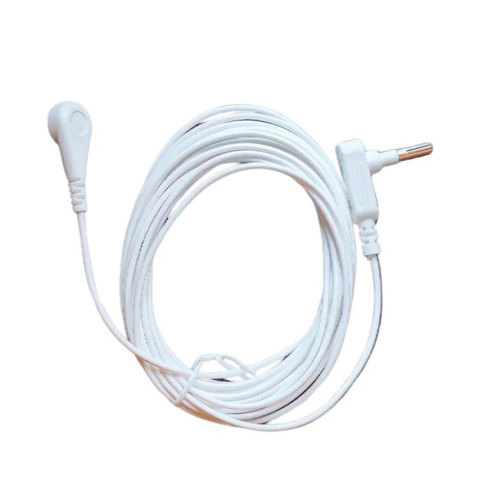 White Grounding Cord