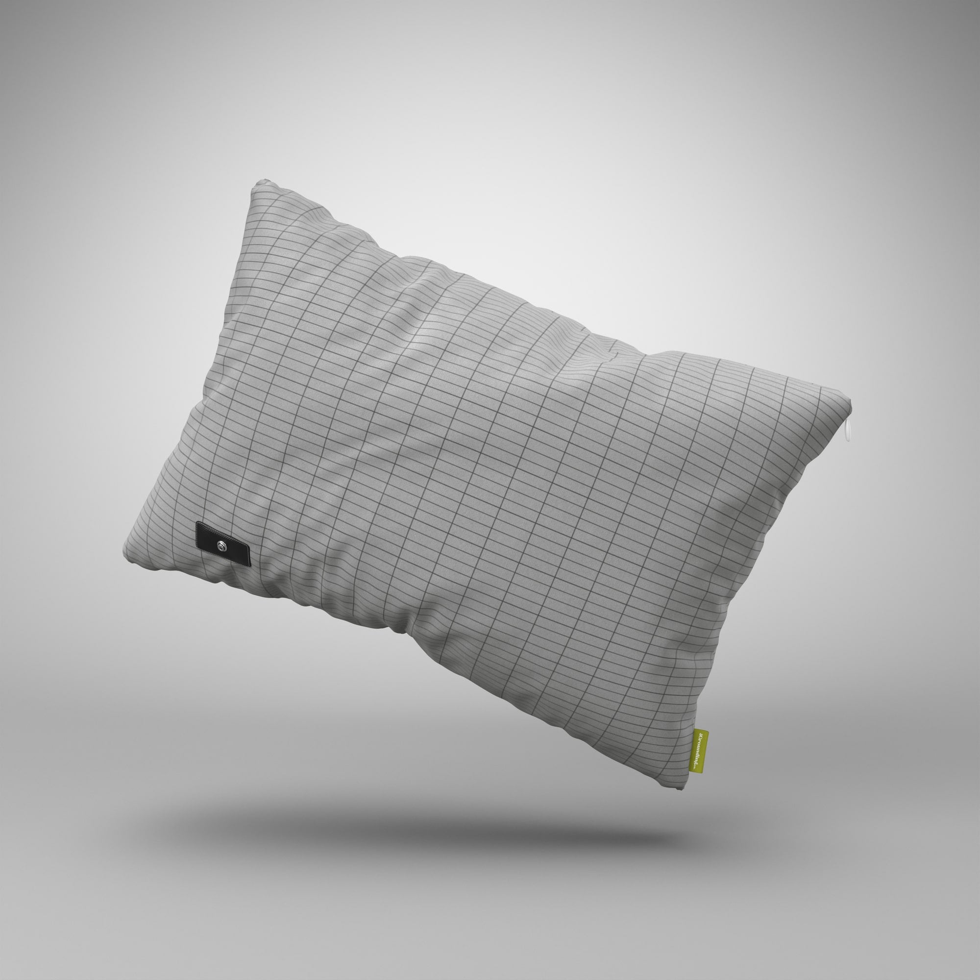 Gray Grounding Pillow Case